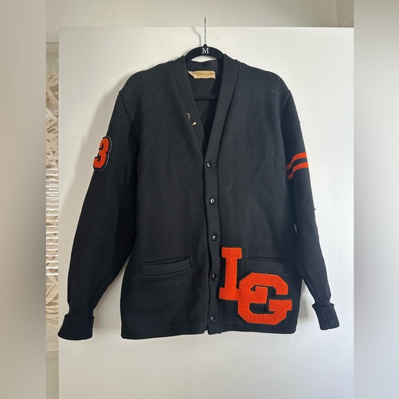 Shannon and Johnson San Francisco Vintage 50s letterman sweater